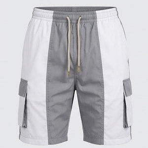 Shorts coupe-vent pour homme / Shorts cargo pour homme 100% nylon - Cordon de serrage, taille mi-haute, séchage rapide, décontracté - Product Image 3