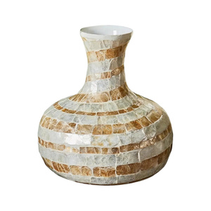 แจกันตกแต่งเปลือกหอยมุกเวียดนามพรีเมียม - Product Image 1