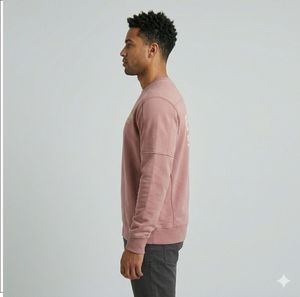 Sweat-shirts pour hommes en gros, manches classiques, vêtements décontractés pour hommes, séchage rapide, sweat-shirts à col rond en molleton français pour hommes, OEM - Product Image 3