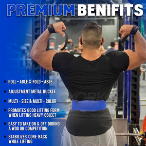 Heavy Duty Workout Gear Weightlifting <b>Belts</b> With Thick Padding And Secure Fit Weightlifting <b>Belts</b> For Strength <b>Exercises</b> - Product Image 4