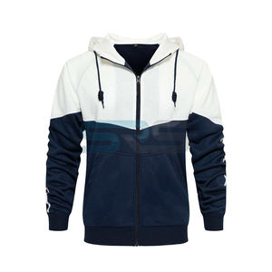 Survêtement d'hiver unisexe sportif 2 en 1 à capuche avec cordon de serrage, imperméable et léger, pour le jogging et les activités sportives - Product Image 2