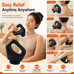 Masajeador Corporal Portátil Multifuncional, Duradero, a Batería, Compacto, Mini Dispositivo para la Recuperación del Dolor Muscular, para Hacer Ejercicio - Product Image 6