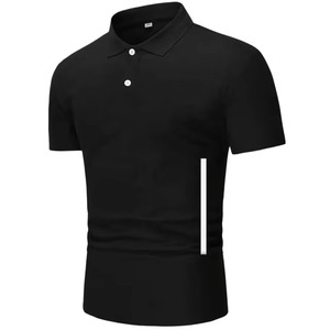 T-shirt Dry Fit pour Hommes, Personnalisable avec Logo, Chemises de Golf 100% Coton Anti-Plis avec Poche, Tricoté 180 Grammes, T-shirt Vierge pour Sublimation - Product Image 1