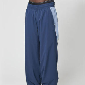 Men's Two-Piece Windbreaker Tracksuit Set with <b>Zip</b>-<b>Up</b> <b>Jacket</b> and Jogger Set Custom Windbreaker Suit - Product Image 5