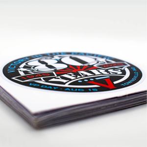 Branded Custom PVC <b>Vinyl</b> Stickers | Gloss Self-Adhesive Eco-Friendly UV Printed Waterproof Reusable <b>Removable</b> Logo Decals Window - Product Image 3