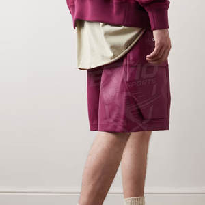 Shorts en cuir pour hommes, design personnalisé, vente en gros, dernière collection, matière respirante et durable, prix abordable - Product Image 3