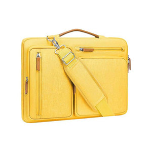 Large Genuine <b>Leather</b> <b>Laptop</b> <b>Backpack</b> Zipper Closure Adjustable Shoulder Strap Unisex Lightweight Business Computer Carrying - Product Image 3