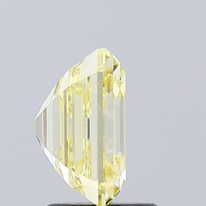 Diamant de laboratoire de haute qualité, jaune intense, taille radiant, 1,05 carat, VS2, excellente qualité, pierre précieuse certifiée. - Product Image 4