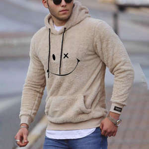 Sweat-shirts Sherpa pour hommes, sur mesure, doublés de polaire, pour un usage quotidien et un style streetwear décontracté. - Product Image 6