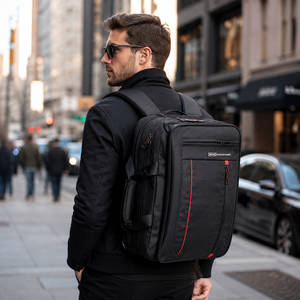 Custom Logo 429 Urban EDC Backpack Waterproof PVC Durable Business Bag with <b>USB</b> Portable Oxford Lining Factory OEM/ODM Service - Product Image 5