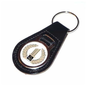 Llavero con Compás Cuadrado Masónico, Accesorio de la Hermandad Masónica, Diseño Elegante para Hombres, Idea de Regalo para Miembros de la Logia - Product Image 4