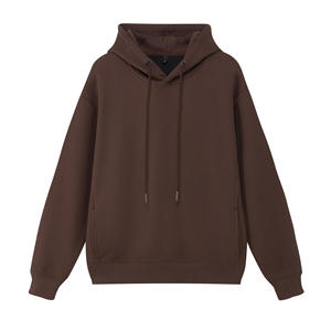 เสื้อฮู้ดดี้ผ้าฟลีซหนานุ่มสำหรับผู้ชาย ผลิตจากโรงงานโดยตรง ผ้าคอตตอนผสม สวมหัวแบบพูลโอเวอร์ สตรีทแวร์แบบกำหนดเอง เสื้อผ้าฤดูหนาว - Product Image 4