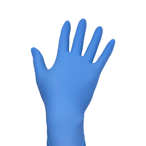 Gants chirurgicaux en nitrile sans poudre, certifiés CE ISO, pour examen médical, fabriqués en Chine, pour usage médical jetable. - Product Image 1