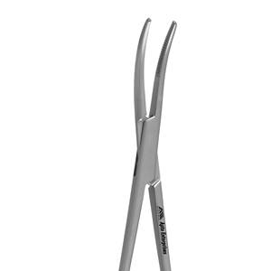 Pinzas Hemostáticas Adson Curvas de 7.5 Pulgadas, Instrumento de Acero Inoxidable de Precisión para Procedimientos Quirúrgicos Finos y Delicados - Product Image 3