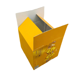 High Quality Eco-Friendly Recyclable Corrugated Board Slotted Gift Box for Photo Frame with Custom <b>Logo</b> & Printing - Product Image 1