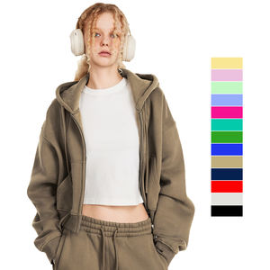 Tenues Chaudes pour Femmes et Hommes – Ensembles de Vêtements Automne-Hiver – Survêtements Chauds à Col Montant et Fermeture Éclair – Sweat-shirts pour Hommes - Product Image 4