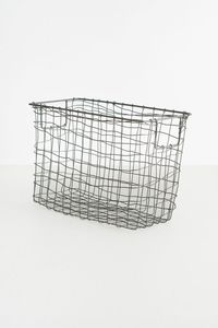 Cesta de Almacenamiento de Alambre Metálico en Forma de Cuenco con Asas, Diseño Elegante para Decoración del Hogar - Product Image 5