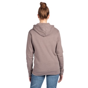 Sweat à capuche pour femme unisexe couleur Shiitake Next Level 80% Coton, 20% Polyester. Polaire à dos brossé 100% coton - Product Image 2