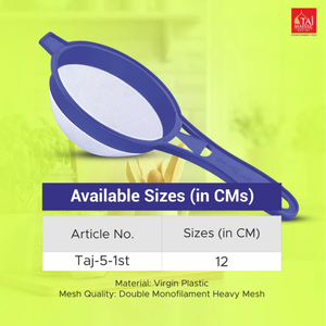 Plastic Taj No. 5 passoires doubles en maille pour thé et café, outil de cuisine de première qualité - Product Image 6