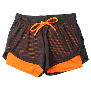 Shorts de fitness d'extérieur confortables, taille haute, respirants, séchage rapide, tissu anti-transpiration pour le confort et les performances - Product Image 1