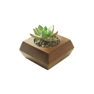 กระถางต้นไม้ไม้สำหรับตกปลาในหมู่บ้าน Nport กระถางดอกไม้ไม้อวยพรปลูกต้นไม้หลังบ้านสวนตกแต่งสวนอย่างสร้างสรรค์ - Product Image 1