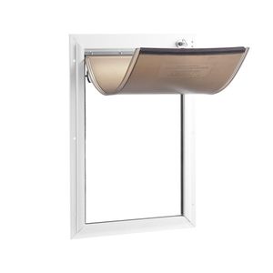 Sportello di Ricambio per Porte per Animali Domestici in PV Rinforzato, Resistente alle Intemperie e di Lunga Durata, Misura 10.25\" X 16.25\", Compatibile con Porte per Animali Domestici con Sportello - Product Image 1