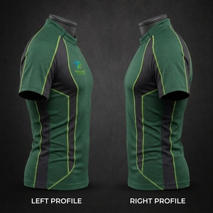 Maillot de rugby professionnel pour équipe, séchage rapide, tissu polyester, panneaux respirants, gestion de l'humidité, mouvements flexibles, personnalisable - Product Image 5