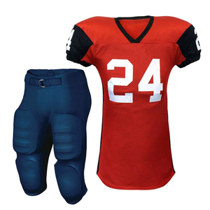 Uniforme de fútbol americano personalizado con logotipo, de alta calidad, para pedidos al por mayor, con tela de alto rendimiento. - Product Image 1