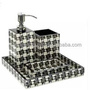 ชุดห้องน้ำเคลือบลายศิลปะ 6 ชิ้น ดีไซน์สั่งทำพิเศษ สไตล์โมเดิร์น ปรับแต่งสีและขนาดได้ สำหรับบ้านและโรงแรม - Product Image 3