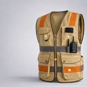 Gilet de sécurité professionnel d'hiver, classe 2 ANSI, respirant, facile à laver, imperméable, en nylon réfléchissant, vêtements de travail, logo personnalisé QUICK WAY - Product Image 1