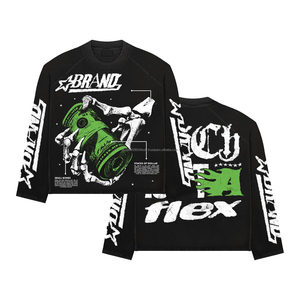 Camiseta de Hombre con Efecto Desgastado, Estilo Casual Holgado, Antiarrugas y Antidesgarro, de Algodón Sólido, en Oferta - Product Image 1