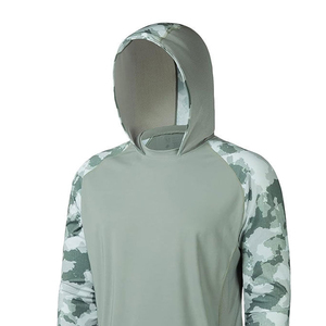 Ropa de pesca de alto rendimiento, sudaderas con capucha de manga larga para pesca en venta al por mayor, sudadera con capucha para hombre con MOQ bajo - Product Image 3