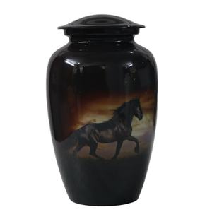 Urna de cremación impresa para adultos más vendida, urna conmemorativa de estilo americano para cenizas, fabricada y suministrada por HHO - Product Image 1