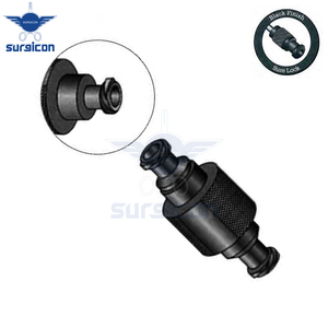Dispositivo de Sujeción de 34.7 mm de Longitud con Acabado Negro Sure Lock, Dispositivo Quirúrgico de Sujeción con 6 mm de Diámetro Exterior y 4 mm de Diámetro Interior - Product Image 3