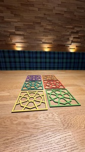 Laser Cut Metal Coaster For Stylish Home Decor Kitchen <b>Table</b> <b>Protection</b> During Cooking And Serving For Hospitality Use In Hotels - Product Image 3