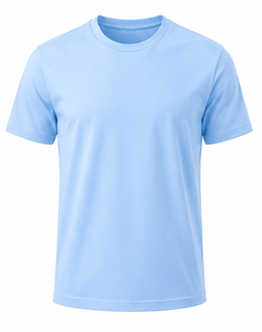 เสื้อยืดคอกลมผู้ชาย ผ้าฝ้าย 100% แขนสั้น ใส่สบายๆ สำหรับฤดูร้อน เป็นมิตรกับสิ่งแวดล้อม ทรงปกติ ระบายอากาศได้ดี คุณภาพสูง - Product Image 5
