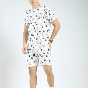 Conjuntos de Shorts Deportivos Sublimados de la Mejor Calidad, Transpirables, con Impresión Digital, Ropa Casual de Verano, Camiseta y Pantalones Cortos - Product Image 4