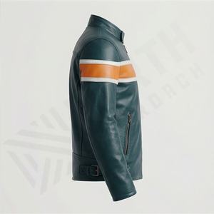 Vestes en cuir pour moto NAI-K11, collection enfant, vente en gros, vêtements de protection pour enfants, couleur personnalisée - Product Image 3