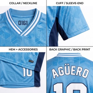 Conjuntos de Fútbol Sublimados Personalizados para Hombre, Camisetas de Secado Rápido para Fútbol, Uniformes de Fútbol Transpirables, Conjunto de Camisetas de Fútbol - Product Image 5