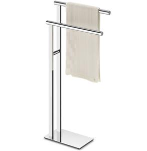 Porte-serviettes classique en fer, idéal pour les intérieurs de salle de bain, offrant un rangement suspendu, construction durable, design intemporel, utilitaire pour la maison - Product Image 2