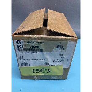 AMAT 0021-70396 Cover Disc W/<b>Dummy</b>, 142549 - Trusted Global Legacy Semiconductor Equipment and Parts at - Product Image 5