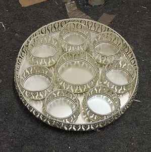 Meilleur plateau de service en métal finition antique pour restaurant, café, hôtel, service de plats, fruits, café - Product Image 6