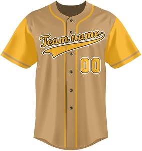 Camiseta de Béisbol Unisex de Alto Rendimiento, Personalizada, Transpirable, de Secado Rápido, Antibacteriana, Tallas Grandes, 100% Poliéster - Product Image 5