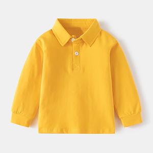 เสื้อโปโลเด็กผู้ชาย แขนยาว ผ้าถัก 100% คอตตอน ไซส์ใหญ่ คุณภาพสูง ระบายอากาศได้ดี เป็นมิตรกับสิ่งแวดล้อม ราคาดีที่สุด - Product Image 5