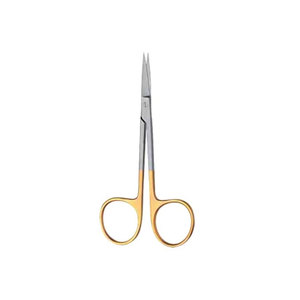 กรรไกรผ่าตัด M.A SIDDIQUE INTERNATIONAL รุ่นขายดีที่สุด แบบตรง แบบโค้ง แบบปลายแหลม แบบปลายทู่ สำหรับเย็บเยื่อพรุนตาและเย็บแผล TC Surgical Instruments - Product Image 1