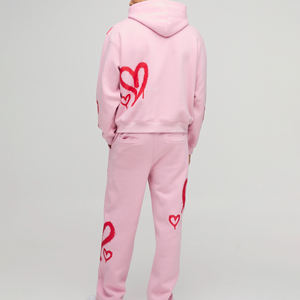 Conjuntos Deportivos de Invierno con Capucha y Logotipo Personalizado de Fábrica en Pakistán, Conjuntos de Jogger de Talla Grande con Etiqueta Privada, Forro Polar de Primera Calidad - Product Image 3