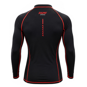 Custom Quick Dry Rash Guard Jiu Jitus Breathable Sublimation Printed Rash guards Bjj for <b>Men</b> Full Sleeve Rash Guards - Product Image 4