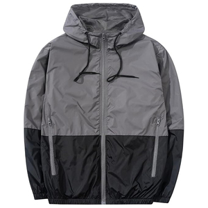 Veste coupe-vent personnalisée, style urbain, légère, vêtements de sport haut de gamme pour l'extérieur, fournisseur OEM - Product Image 1