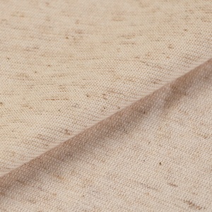 Tissu en maille léger et respirant, 92,5 % coton 7,5 % lin, 150 GSM, largeur 180 cm, teint uni, doux, pour filles et garçons, vente en gros - Product Image 2