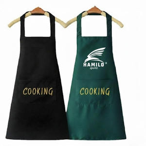 Delantal de Carpintero Ajustable de Algodón Resistente con Correa Cruzada y Bolsa para Herramientas, Uniforme de Trabajo con Color Personalizado para Personal de Restaurantes y Bares - Product Image 1